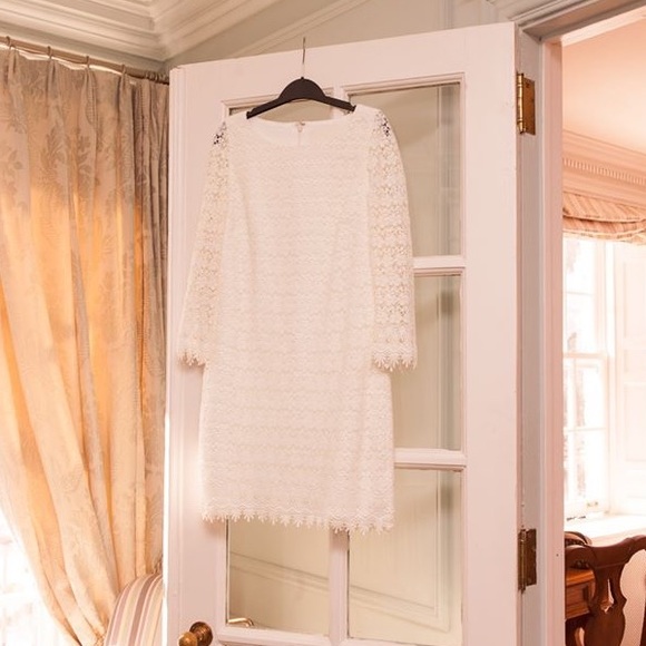 J Crew Scalloped Lace Dress | Size 6/8 | EUC - Picture 2 of 6